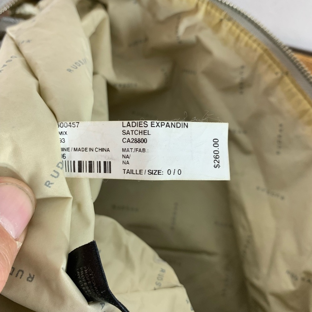 Large Rudsak leather bag - Picture 13 of 13